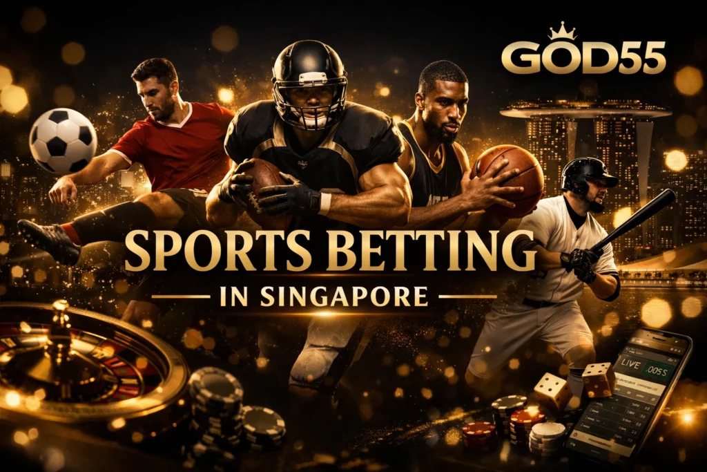 God55 sports betting in Singapore